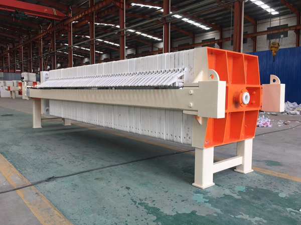 液壓自動(dòng)壓緊壓濾機(jī)